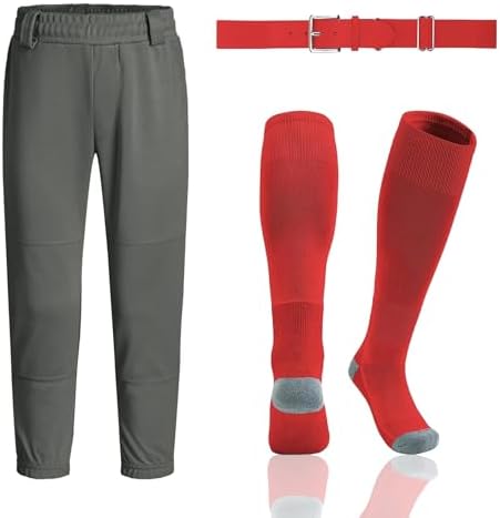 Grey Pants, Red Socks