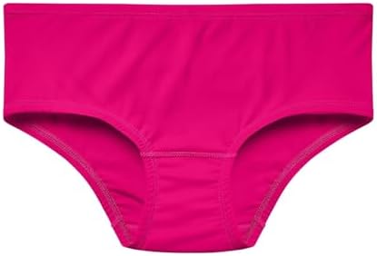 Girls' Swimming Bottom Suit Swim Brief UPF50+ Rash Guard - Hot Pink