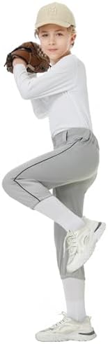 2T/3T/4T/5T/6T/7T Toddler Boy's Knicker Baseball Pants with Side Piping/Braid（Grey 4T）