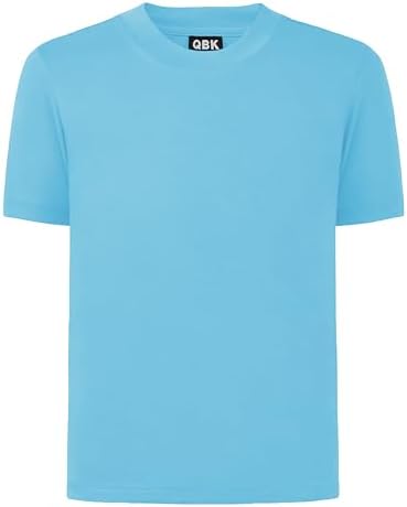 2T to Youth Neon Shirt Kids UPF 50+ Dry Fit Athletic Short Sleeve Rash Guard T Shirts for Boys Girls Sports Undershirt