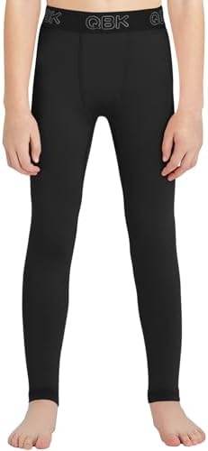Toddler Compression Pants-4T Boys Base Layer Leggings Black