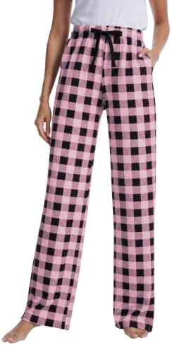 Pink Charcoal Buffalo Plaid