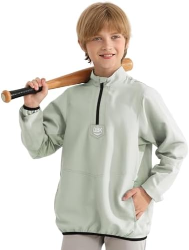 Toddler Baseball Cage Jacket Kids Batting Pullover - Grey