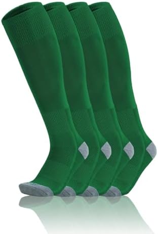 Toddler Baseball Socks Youth Softball Tee Ball - Green