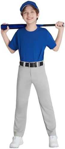 Toddler Boys Baseball Pants Kids Tee Ball Pants - Grey